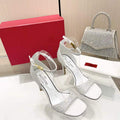 Valentino Women's Full Diamond Shoes 95mm V75472 - 35 - View 1