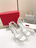 Valentino Women's Full Diamond Shoes 95mm V75472