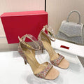 Valentino Women's Full Diamond Shoes 95mm V75475 - 35 - View 1