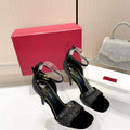 Valentino Women's Full Diamond Shoes 95mm V75477 - 35 - View 1