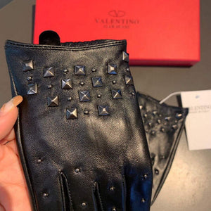 Valentino Women's Gloves Designer Leather Gloves V88520 - Default Title - View 4