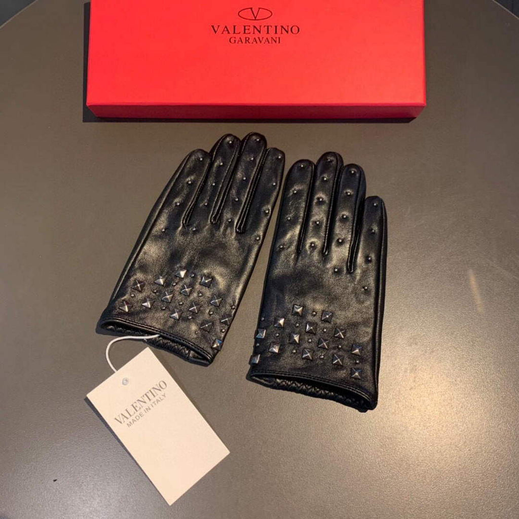 Valentino Women's Gloves Designer Leather Gloves V88520