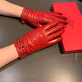 Valentino Women's Gloves Designer Leather Gloves V88521