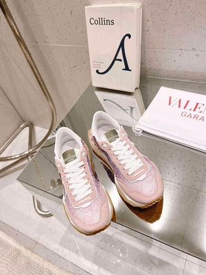 Valentino Women's Men's Lace and Mesh Lacerunner Sneaker V54902 - US 4=Euro 35 - View 2