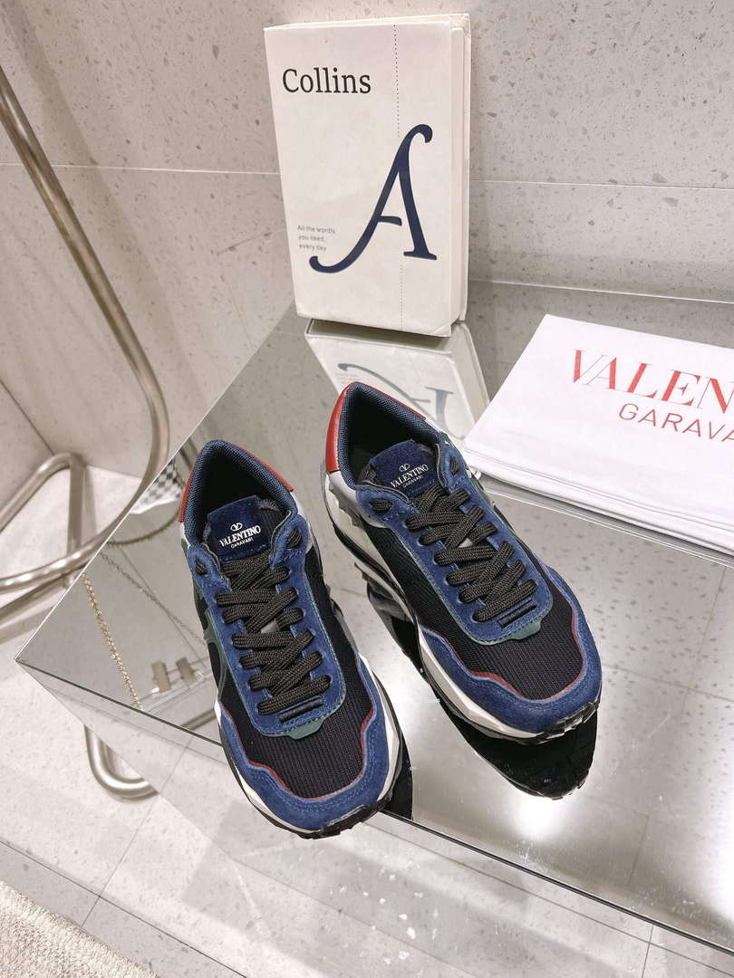 Valentino Women's Men's Lace and Mesh Lacerunner Sneaker V54904