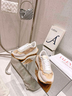 Valentino Women's Men's Lace and Mesh Lacerunner Sneaker V54906 - US 4=Euro 35 - View 2