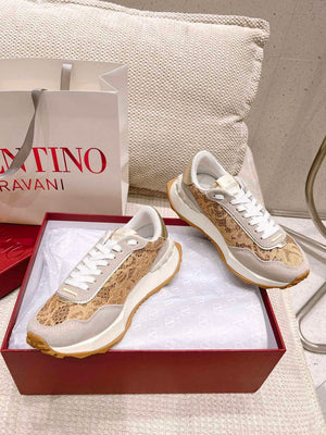 Valentino Women's Men's Lace and Mesh Lacerunner Sneaker V54906 - US 4=Euro 35 - View 5