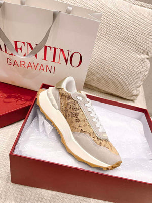 Valentino Women's Men's Lace and Mesh Lacerunner Sneaker V54906 - US 4=Euro 35 - View 6