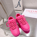Valentino Women's Men's one Stud XL Trainer in Nappa Leather V54890 - US 4=Euro 35 - View 1