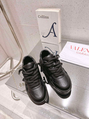 Valentino Women's Men's one Stud XL Trainer in Nappa Leather V54891 - US 4=Euro 35 - View 2