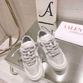 Valentino Women's Men's one Stud XL Trainer in Nappa Leather V54893 - US 4=Euro 35 - View 1