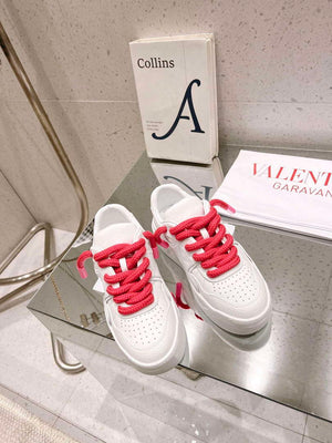 Valentino Women's Men's one Stud XL Trainer in Nappa Leather V54894 - US 4=Euro 35 - View 1