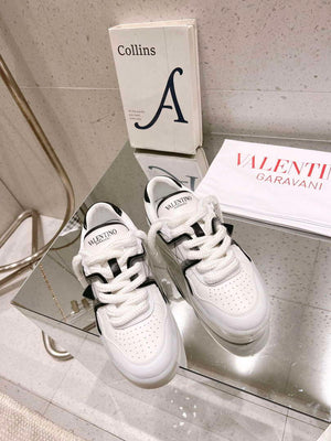 Valentino Women's Men's one Stud XL Trainer in Nappa Leather V54895 - US 4=Euro 35 - View 2