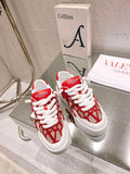 Valentino Women's Men's one Stud XL Trainer in Nappa Leather V54899