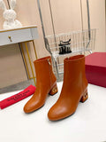 Valentino Women's Shoes  Garvani Heritage Calfskin Ankle Boot 192935