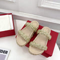 Valentino Women's Shoes hand woven slippers V75433 - 35 - View 1