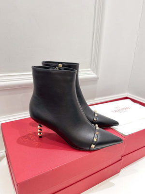 Valentino Women's Shoes Rockstud Short Boot 153658 - 35 - View 4