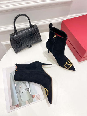 Valentino Women's Shoes Vlogo Signature Short Boot 153664 - 35 - View 6