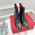 Valentino Women's Shoes Vlogo Signature Short Boot 153671 - 35 - View 1