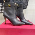 Valentino Women's Shoes Vlogo Signature Short Boot 191422
