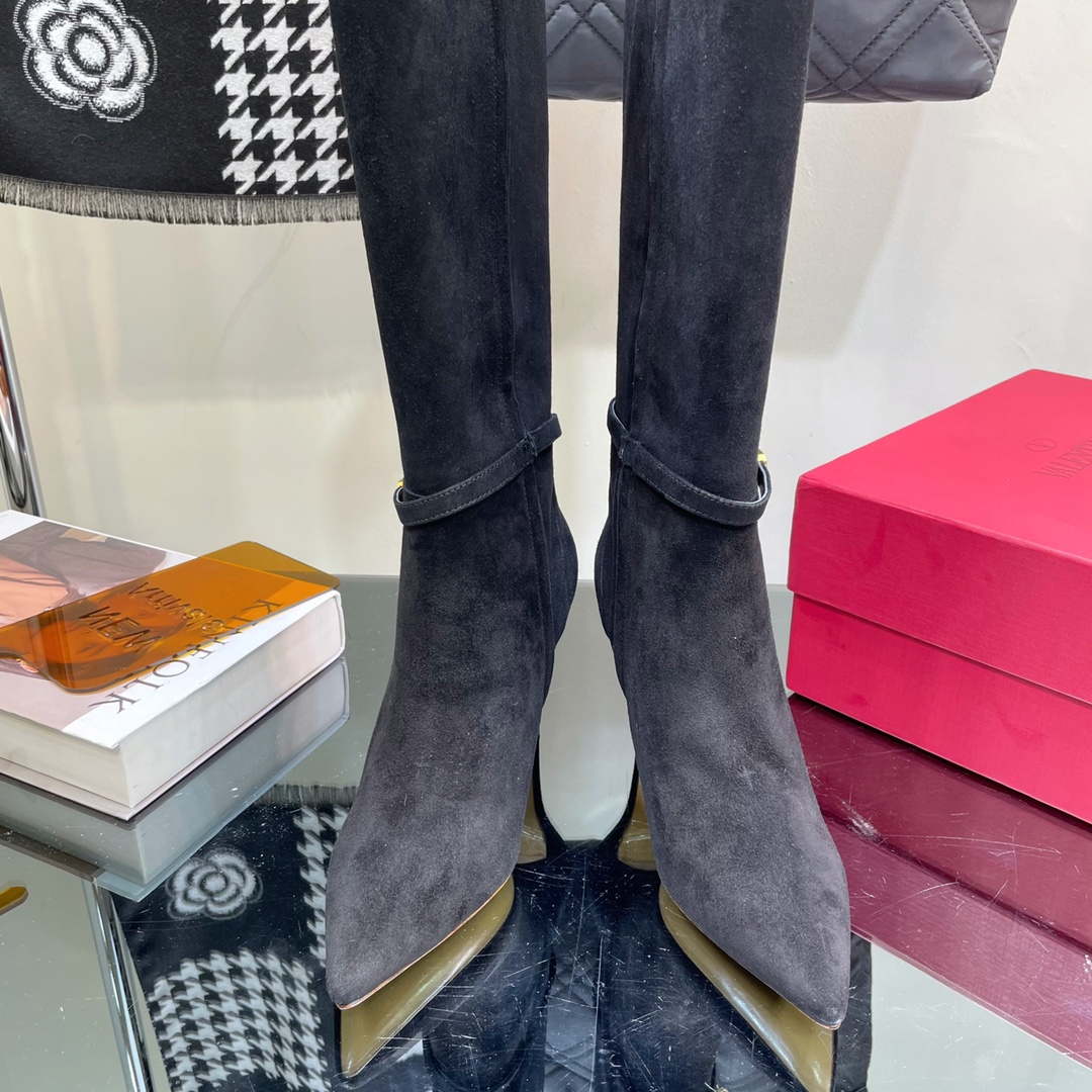 Valentino Women's Shoes Vlogo Signature High Boot 191425
