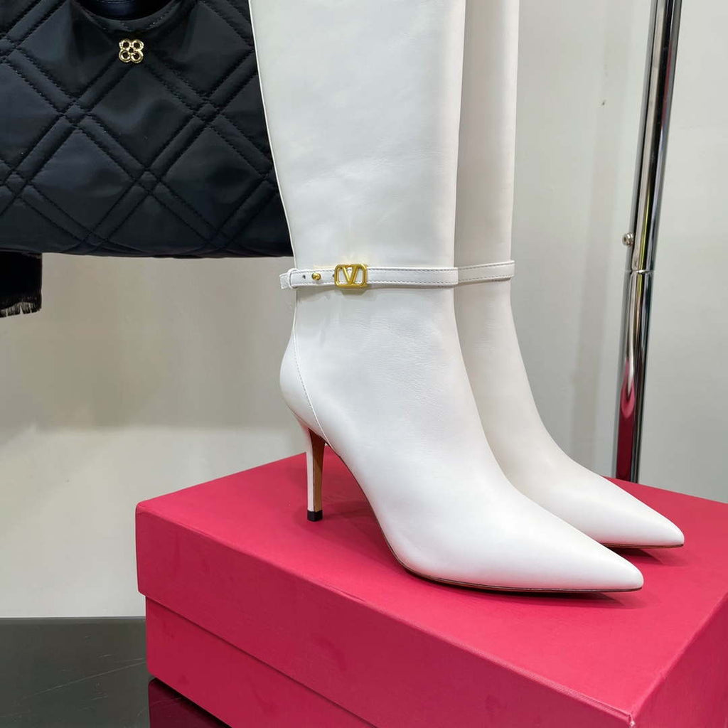 Valentino Women's Shoes Vlogo Signature High Boot 191426