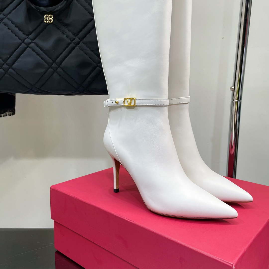 Valentino Women's Shoes Vlogo Signature High Boot 191426