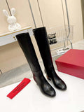 Valentino Women's Shoes WS0EU9PWK_0NO Garvani Heritage Calfskin Boot 192929