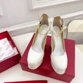 Valentino WS0FT0IDU Slingback Platform Pump 120mm V75460 - 35 - View 1