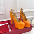 Valentino WS0FT0IDU Slingback Platform Pump 120mm V75464 - 35 - View 1