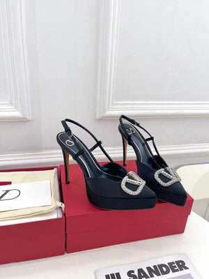 Valentino WS0FT0IDU Slingback Platform Pump 120mm V75438 - 35 - View 1