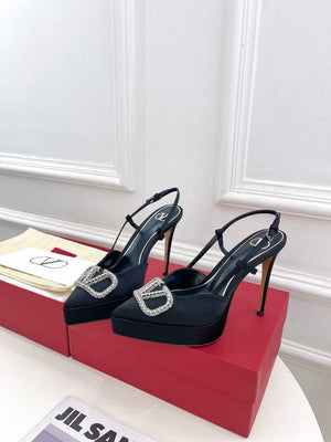 Valentino WS0FT0IDU Slingback Platform Pump 120mm V75438 - 35 - View 3