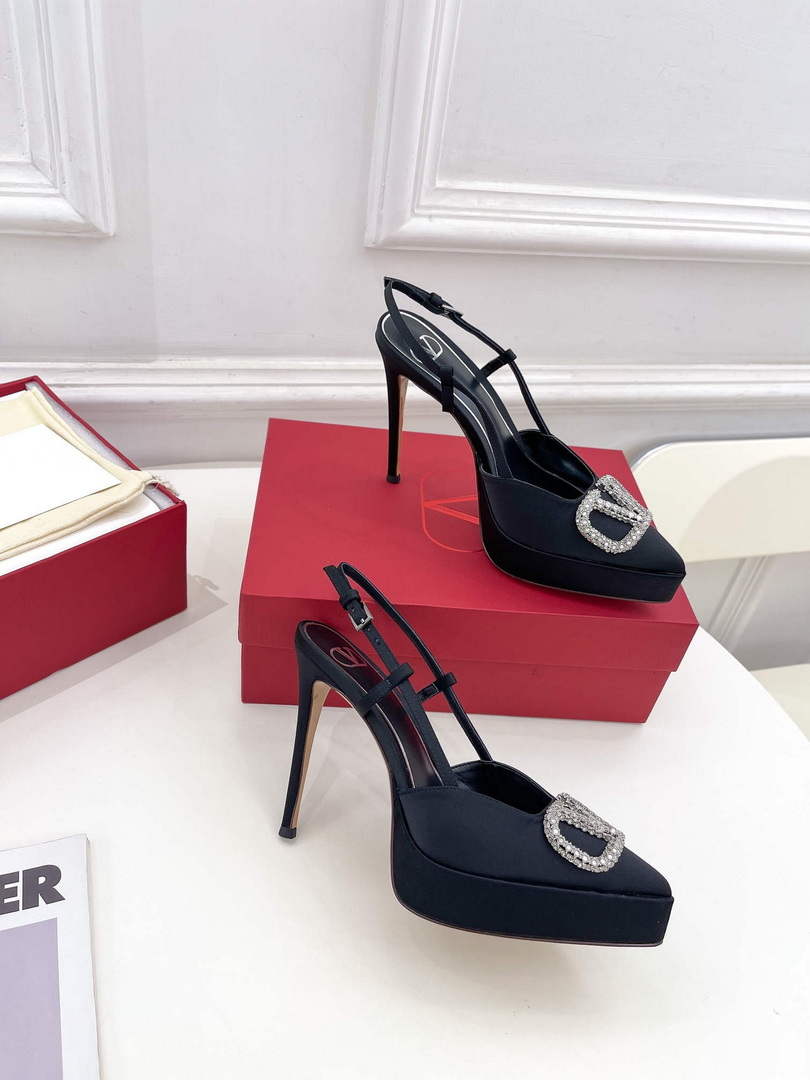 Valentino WS0FT0IDU Slingback Platform Pump 120mm V75438
