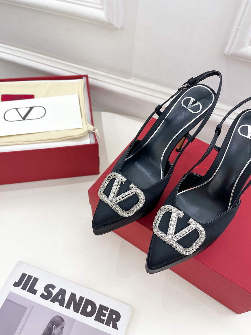 Valentino WS0FT0IDU Slingback Platform Pump 120mm V75438