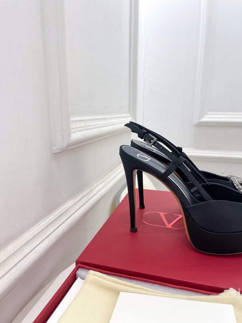 Valentino WS0FT0IDU Slingback Platform Pump 120mm V75438