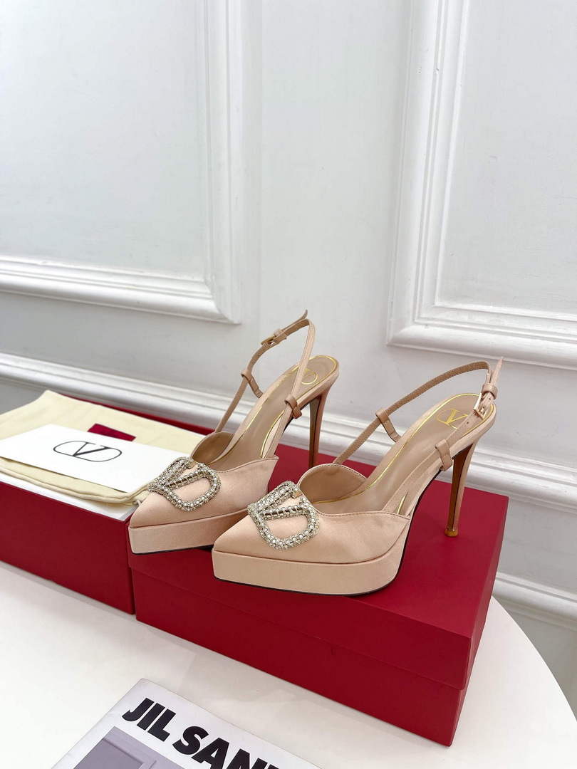Valentino WS0FT0IDU Slingback Platform Pump 120mm V75439 - 35 - View 3