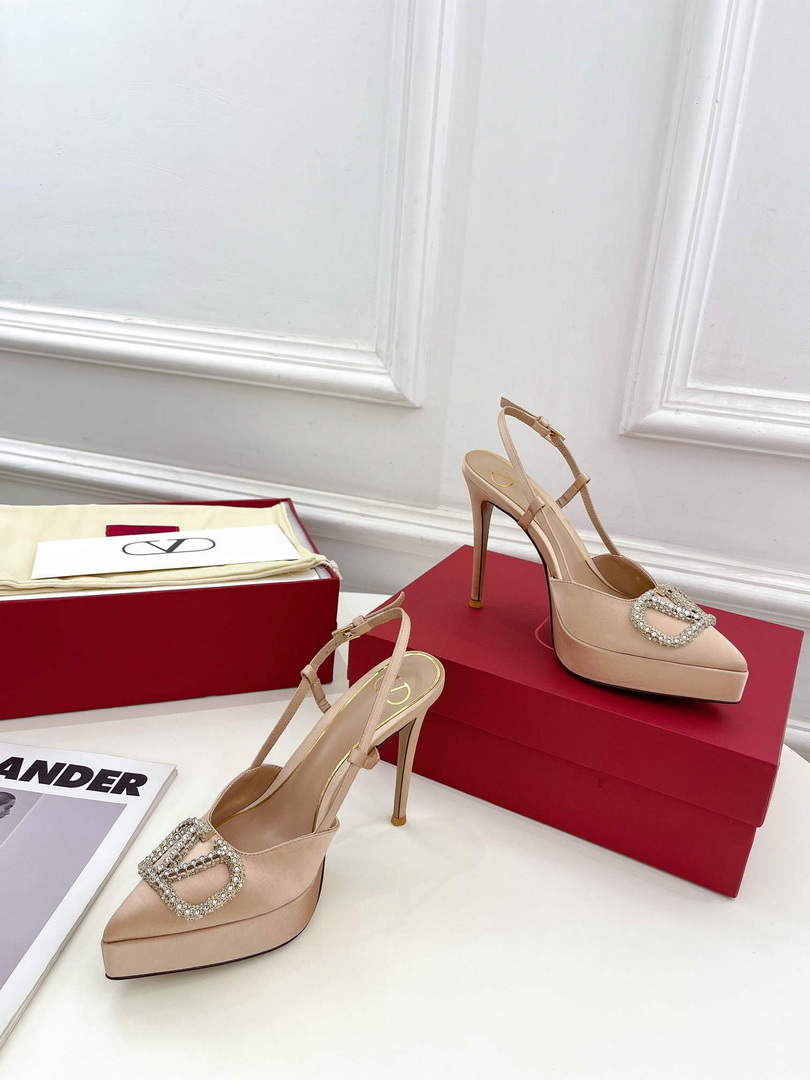 Valentino WS0FT0IDU Slingback Platform Pump 120mm V75439