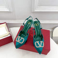 Valentino WS0FT0IDU Slingback Platform Pump 120mm V75440 - 35 - View 1