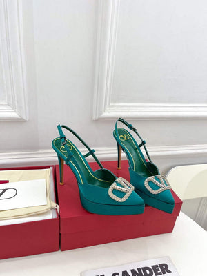 Valentino WS0FT0IDU Slingback Platform Pump 120mm V75440 - 35 - View 2