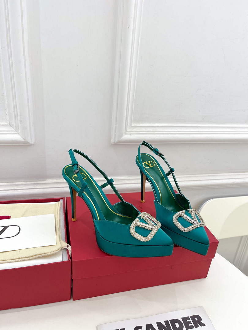 Valentino WS0FT0IDU Slingback Platform Pump 120mm V75440
