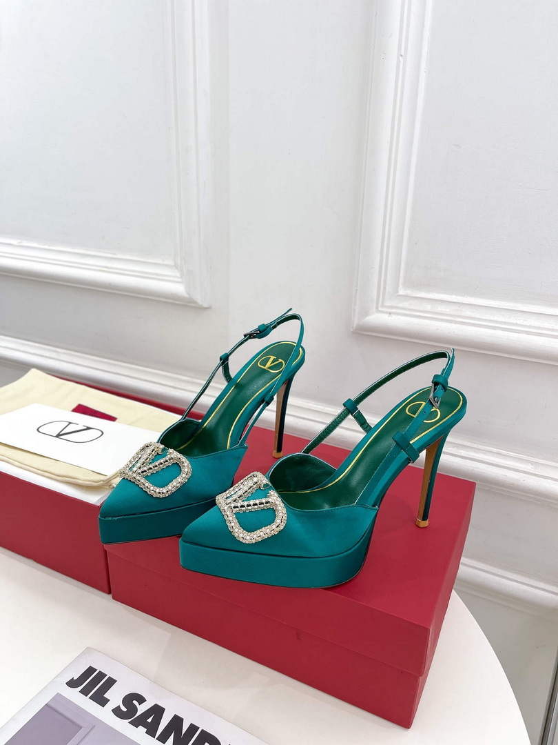 Valentino WS0FT0IDU Slingback Platform Pump 120mm V75440