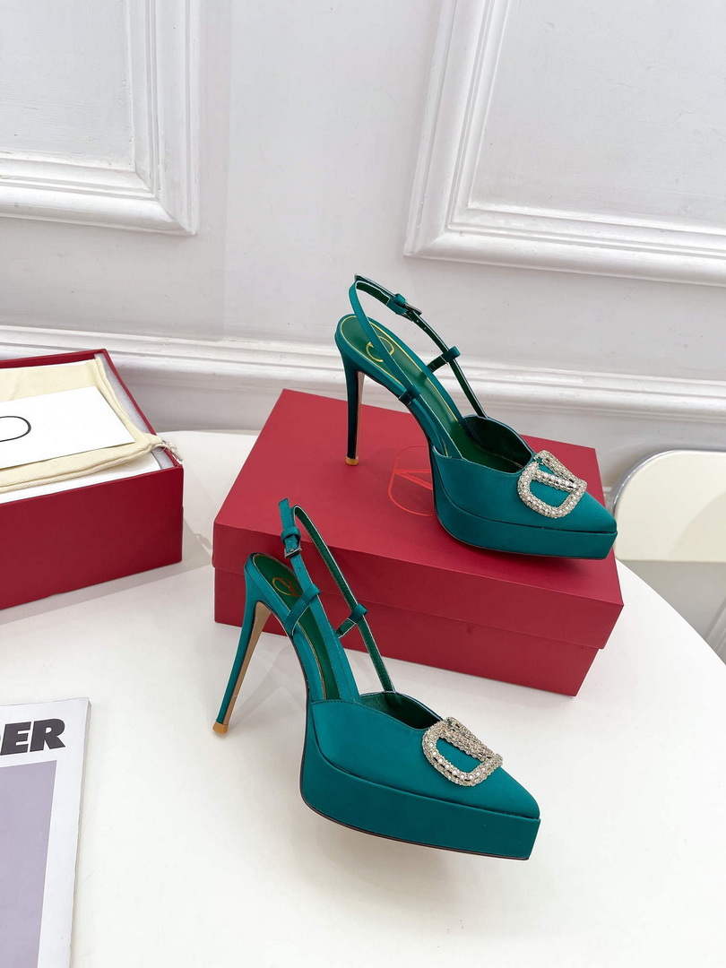 Valentino WS0FT0IDU Slingback Platform Pump 120mm V75440