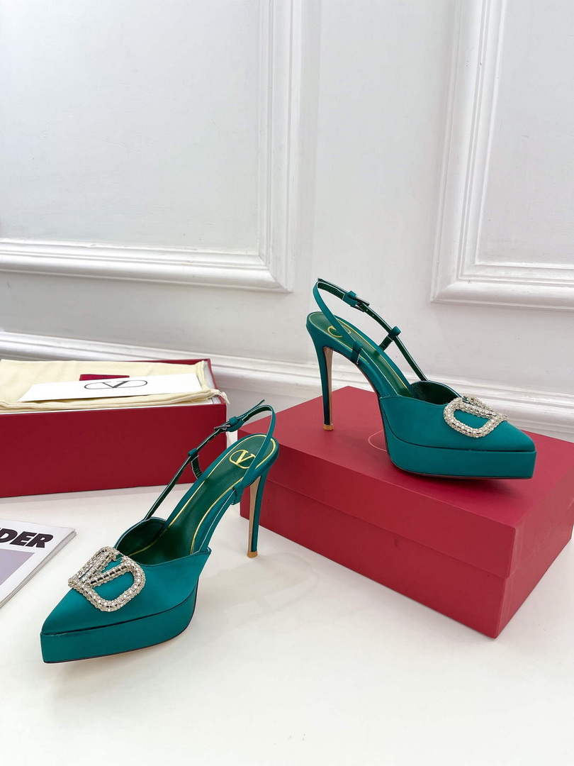 Valentino WS0FT0IDU Slingback Platform Pump 120mm V75440
