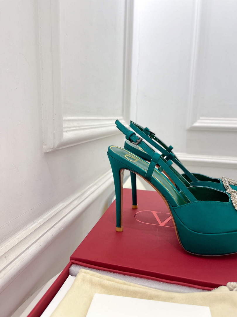 Valentino WS0FT0IDU Slingback Platform Pump 120mm V75440