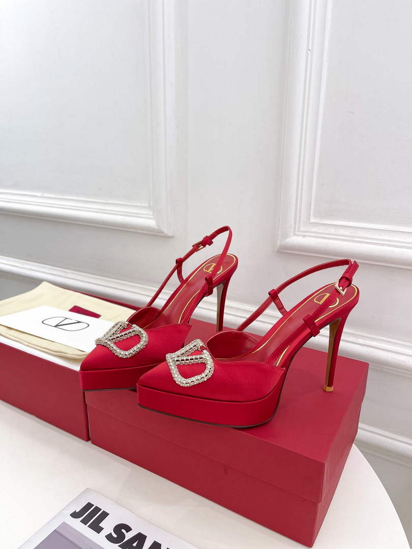 Valentino WS0FT0IDU Slingback Platform Pump 120mm V75441