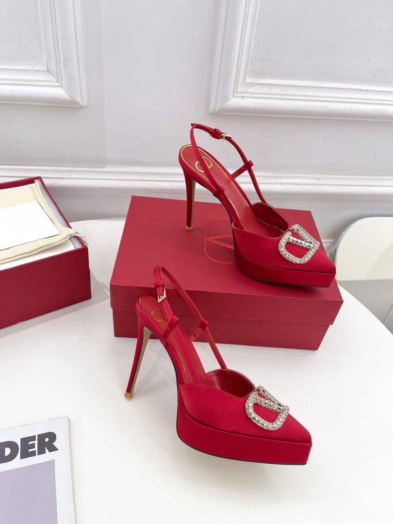 Valentino WS0FT0IDU Slingback Platform Pump 120mm V75441