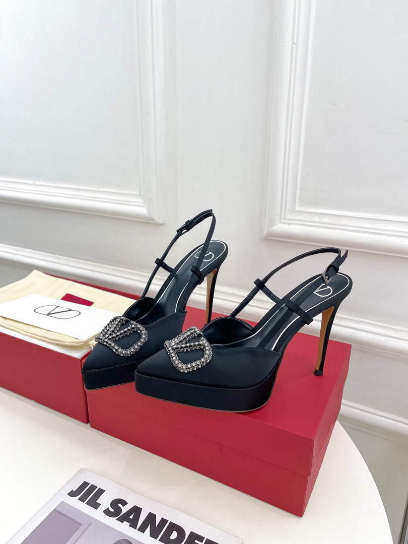 Valentino WS0FT0IDU Slingback Platform Pump 120mm V75442