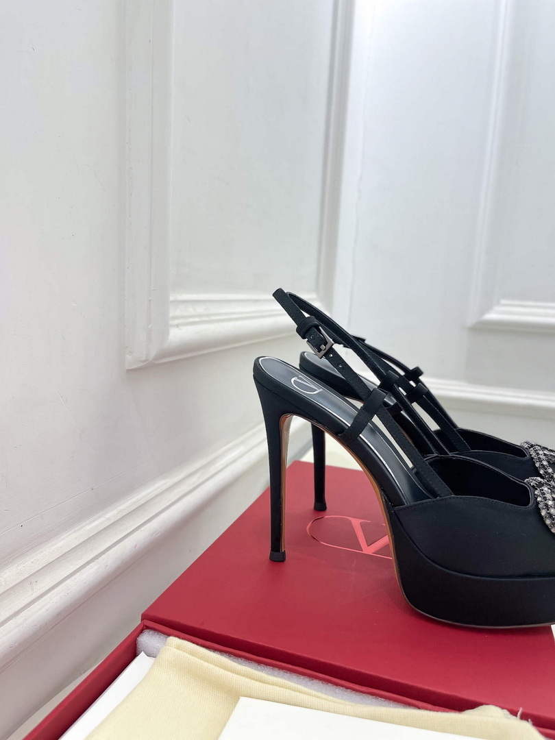 Valentino WS0FT0IDU Slingback Platform Pump 120mm V75442