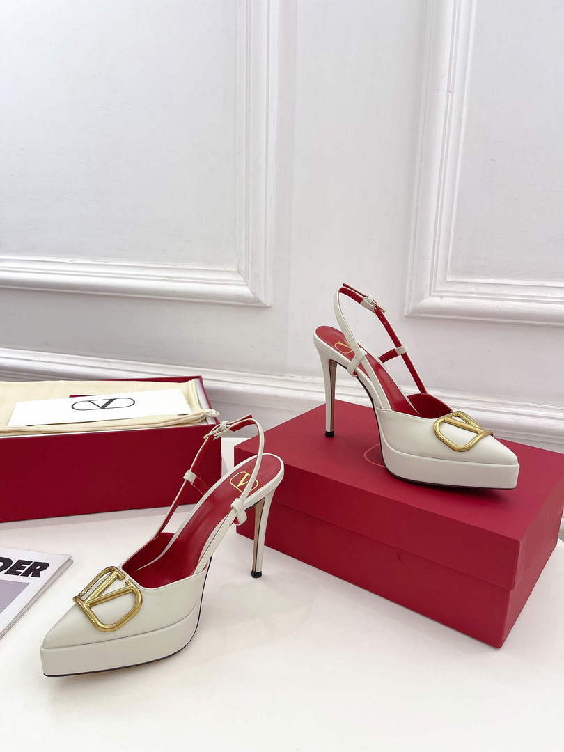 Valentino WS0FT0IDU Slingback Platform Pump 120mm V75443