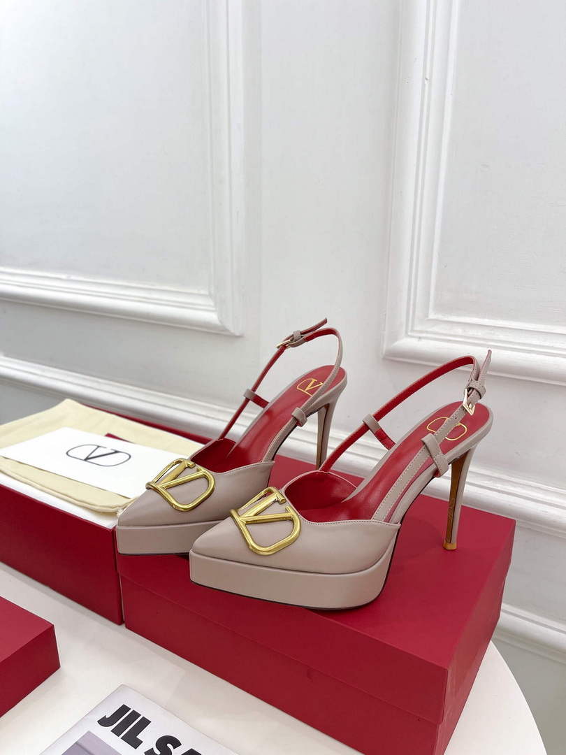 Valentino WS0FT0IDU Slingback Platform Pump 120mm V75444